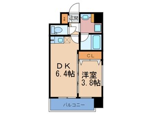 ディームス御幣島の物件間取画像